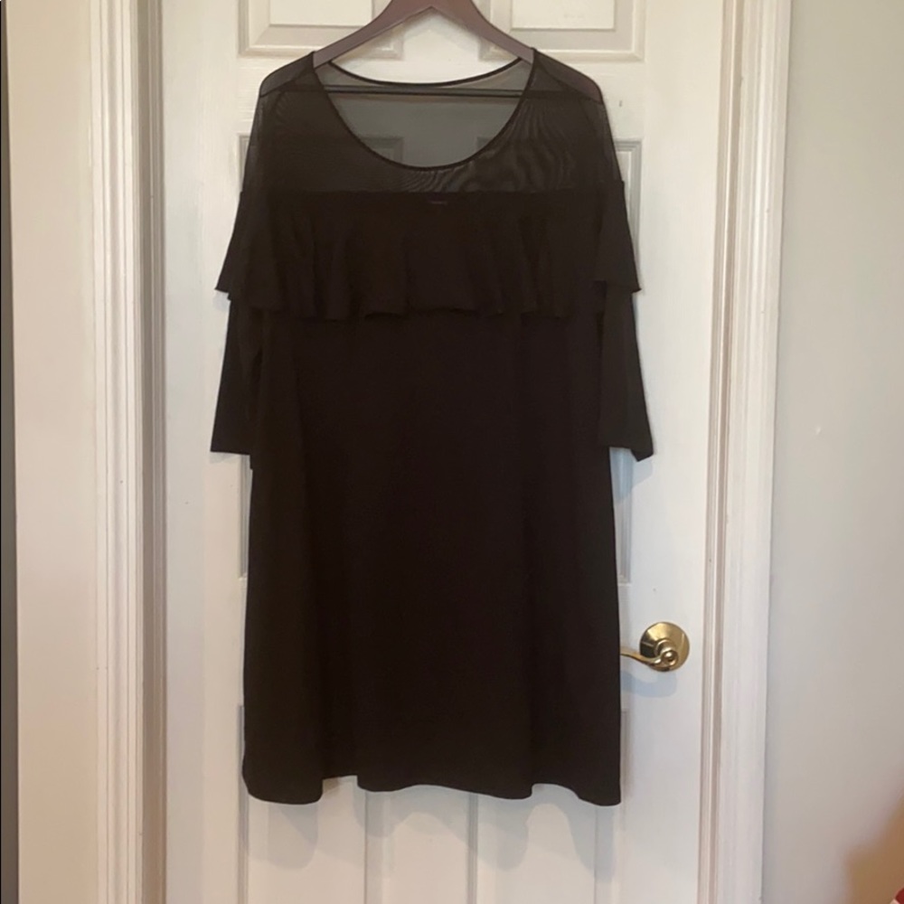 Torrid Mesh Sweatshirt Dress